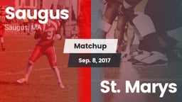 Matchup: Saugus vs. St. Marys 2017