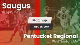 Matchup: Saugus vs. Pentucket Regional  2017