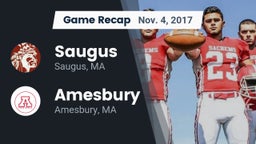 Recap: Saugus  vs. Amesbury  2017