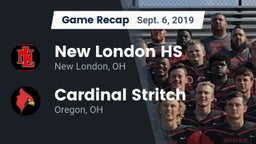 Recap: New London HS vs. Cardinal Stritch  2019