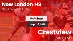 Matchup: New London HS vs. Crestview  2020