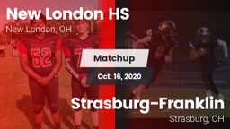 Matchup: New London HS vs. Strasburg-Franklin  2020