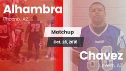 Matchup: Alhambra vs. Chavez  2016