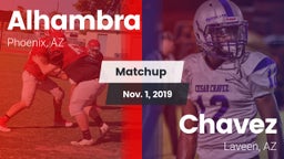 Matchup: Alhambra vs. Chavez  2019