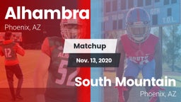 Matchup: Alhambra vs. South Mountain  2020