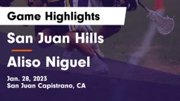 San Juan Hills  vs Aliso Niguel  Game Highlights - Jan. 28, 2023