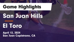 San Juan Hills  vs El Toro  Game Highlights - April 12, 2024