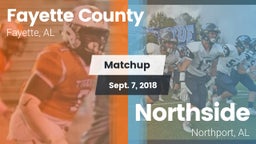 Matchup: Fayette County vs. Northside  2018