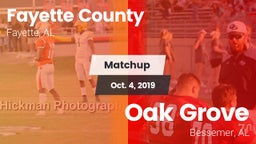 Matchup: Fayette County vs. Oak Grove  2019