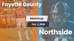 Matchup: Fayette County vs. Northside  2020