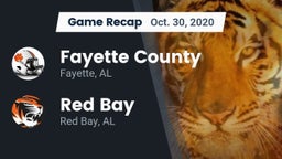 Recap: Fayette County  vs. Red Bay  2020