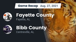 Recap: Fayette County  vs. Bibb County  2021