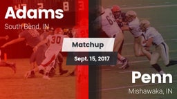 Matchup: Adams vs. Penn  2017