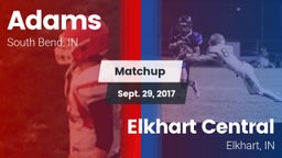 Matchup: Adams vs. Elkhart Central  2017