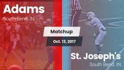 Matchup: Adams vs. St. Joseph's  2017