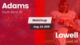 Matchup: Adams vs. Lowell  2018