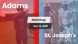 Matchup: Adams vs. St. Joseph's  2018