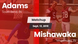 Matchup: Adams vs. Mishawaka  2019