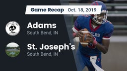 Recap: Adams  vs. St. Joseph's  2019