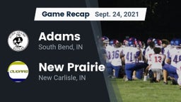 Recap: Adams  vs. New Prairie  2021