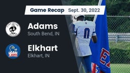 Recap: Adams  vs. Elkhart  2022