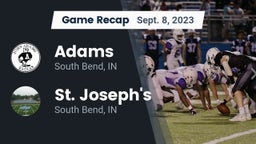 Recap: Adams  vs. St. Joseph's  2023