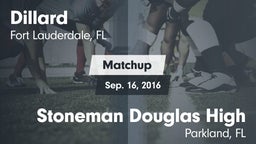 Matchup: Dillard vs. Stoneman Douglas High 2016