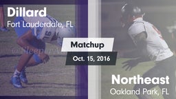 Matchup: Dillard vs. Northeast  2016