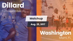 Matchup: Dillard vs. Washington  2016