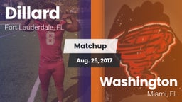 Matchup: Dillard vs. Washington  2017