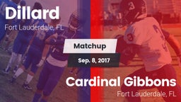 Matchup: Dillard vs. Cardinal Gibbons  2017