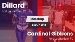 Matchup: Dillard vs. Cardinal Gibbons  2018