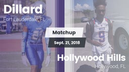 Matchup: Dillard vs. Hollywood Hills  2018