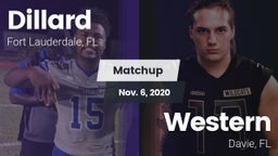 Matchup: Dillard vs. Western  2020