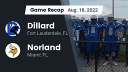 Recap: Dillard  vs. Norland  2022