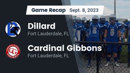 Recap: Dillard  vs. Cardinal Gibbons  2023