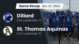 Recap: Dillard  vs. St. Thomas Aquinas  2023