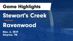 Stewart's Creek  vs Ravenwood  Game Highlights - Nov. 6, 2019