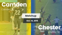 Matchup: Camden vs. Chester  2016
