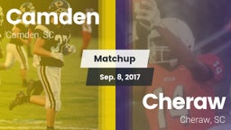 Matchup: Camden vs. Cheraw  2017