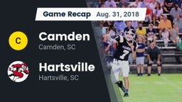 Recap: Camden  vs. Hartsville  2018