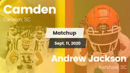 Matchup: Camden vs. Andrew Jackson  2020