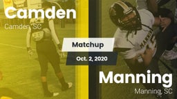 Matchup: Camden vs. Manning  2020