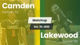 Matchup: Camden vs. Lakewood  2020