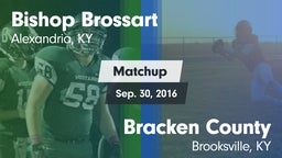 Matchup: Bishop Brossart vs. Bracken County  2016