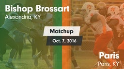 Matchup: Bishop Brossart vs. Paris  2016