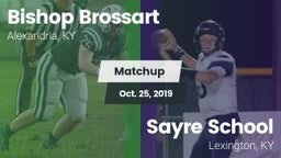 Matchup: Bishop Brossart vs. Sayre School 2019