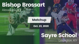 Matchup: Bishop Brossart vs. Sayre School 2020