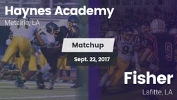 Matchup: Haynes Academy vs. Fisher  2017