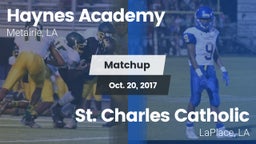 Matchup: Haynes Academy vs. St. Charles Catholic  2017